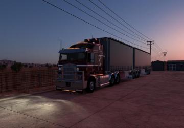 Kenworth Cabover Pack version 1.0 for American Truck Simulator (v1.55.x)