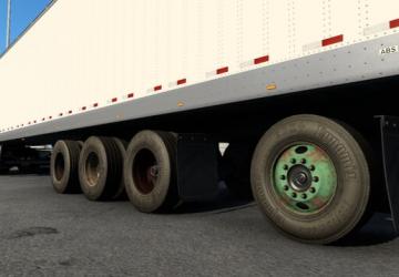 Dirty Discs and Tires version 1.02 for American Truck Simulator (v1.42.x, 1.43.x)