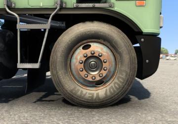 Dirty Discs and Tires version 1.02 for American Truck Simulator (v1.42.x, 1.43.x)