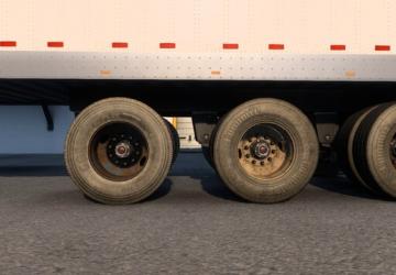 Dirty Discs and Tires version 1.02 for American Truck Simulator (v1.42.x, 1.43.x)