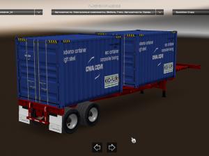 Pack of containers version 1.0 for American Truck Simulator (v1.29.х)