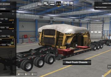A pack of new cargoes for the low loader version 1.0 for American Truck Simulator (v1.45.x)