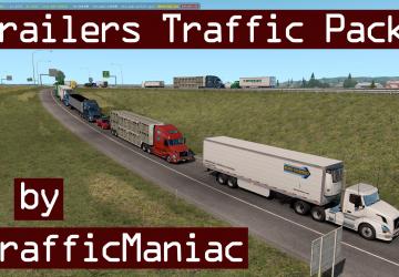 Trailers Traffic Pack version 5.5 for American Truck Simulator (v1.43.x)