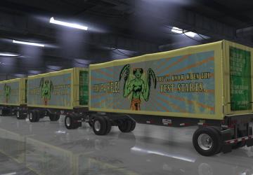 Aperture Laboratories Skin Pack version 1.0 for American Truck Simulator (v1.32.x, - 1.34.x)
