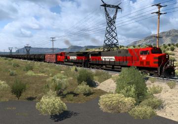 Update and Compatibility Patch for Improved Trains 3.8 Mod v1.43.1 for American Truck Simulator (v1.43.x)