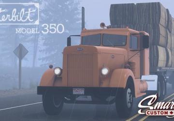 Peterbilt 350 version 1.0 for American Truck Simulator (v1.46.x)