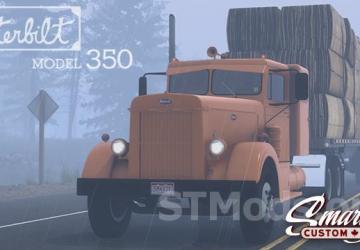 Peterbilt 350 version 1.0.1 for American Truck Simulator (v1.46.x)