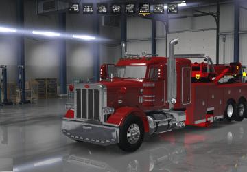 Peterbilt 388 Heavy Blades Wrecker version 1.0 for American Truck Simulator (v1.31.x, 1.32.x)