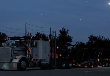 Peterbilt 389 Car Hauler version 1.0 for American Truck Simulator (v1.48.x)