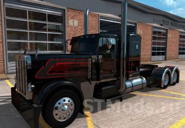 Peterbilt 389 Longhood version 1.9.1 for American Truck Simulator (v1.47.x)