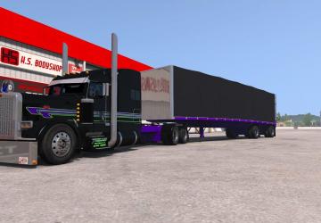 Peterbilt 389 SCS Reworked version 1.0 for American Truck Simulator (v1.38.x)