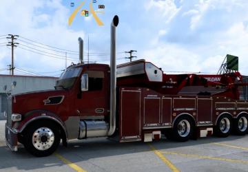 Peterbilt 567 Custom version 1.0 for American Truck Simulator (v1.45.x)