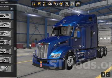 Peterbilt 579 2023 version 1.4 for American Truck Simulator (v1.54.x)