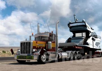 Peterbuilt 389 Glider version 6.12 Fix for American Truck Simulator