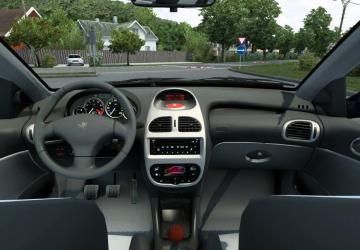 Peugeot 206 version 2.0 for American Truck Simulator (v1.49.x)