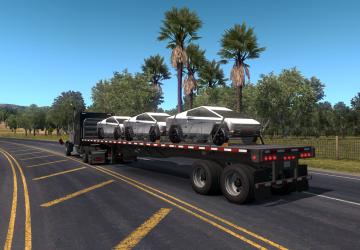 Tesla Trucks Cargo Platform version 1.0 for American Truck Simulator (v1.35.x, 1.36.x)