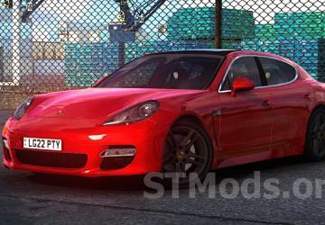 Porsche Panamera 2010 version 7.7 for American Truck Simulator (v1.49.x)