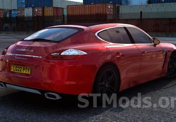 Porsche Panamera 2010 version 7.7 for American Truck Simulator (v1.49.x)