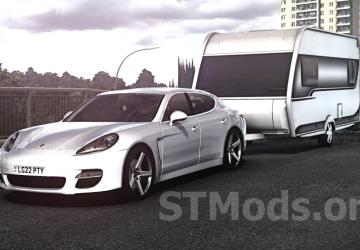 Porsche Panamera 2010 version 8.0 for American Truck Simulator (v1.54.x)