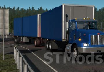 Project 3XX Heavy Truck and Trailer Add-on v3.7 for American Truck Simulator (v1.47.x)