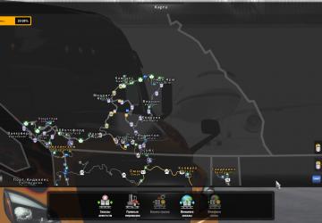 Map ProMods Canada version 1.1.1 for American Truck Simulator (v1.43.x)