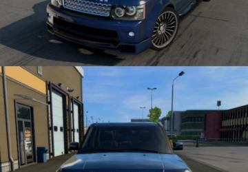 Range Rover Sport 2012 version 1.0 for American Truck Simulator (v1.48.x)