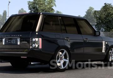 Range Rover Supercharged 2008 version 7.6 for American Truck Simulator (v1.48.x)