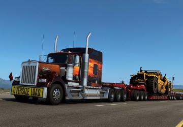 Extended choice of chassis 4x2, 8x4, 8x6 in agency orders v1.0.2 for American Truck Simulator (v1.43.x)