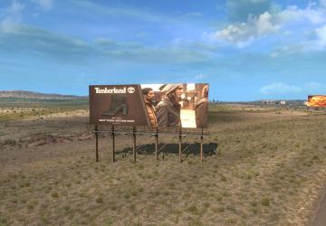 Real Advertisements version 1.8 for American Truck Simulator (v1.37.x, - 1.39.x)