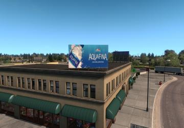Real Advertisements version 1.8 for American Truck Simulator (v1.37.x, - 1.39.x)