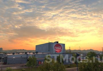 Real companies, gas stations & billboards v3.02.11 for American Truck Simulator (v1.47.x)