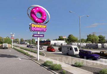 Real companies, gas stations & billboards v3.02.24 for American Truck Simulator (v1.49.x)