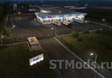 Real companies, gas stations & billboards v4.01.06 for American Truck Simulator (v1.55.x)