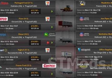 Real Companies & Trailers Pack version 2.7 for American Truck Simulator (v1.48.x)