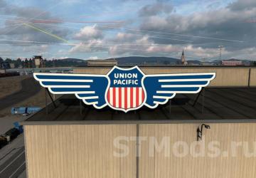 Real Company Logo version 1.4 for American Truck Simulator (v1.47)
