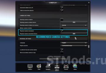 Realistic Physics Mod version 9.0.3 for American Truck Simulator (v1.47.x, 1.48.x)