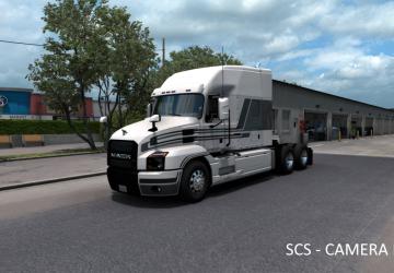 Realistic External Camera version 1.1 for American Truck Simulator (v1.38.x)