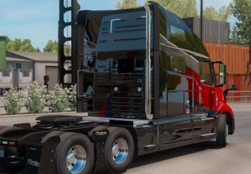 Red Tech Skin for Volvo VNL 2019 version 1.0 for American Truck Simulator (v1.32.x, - 1.35.x)