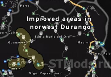 Map Reforma map version 2.9.0 for American Truck Simulator (v1.54.x)