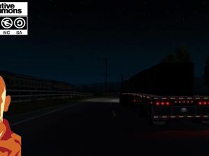 Reitnouer Big Bubba Flatbed Trailer version 1.0 for American Truck Simulator (v1.28.x)