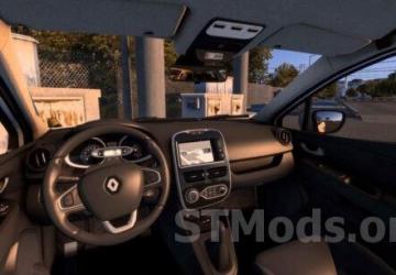 Renault Clio 4 version 2.4 for American Truck Simulator (v1.55.x)