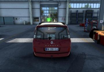 Renault Espace 2008 version 1.1 for American Truck Simulator (v1.49.x)