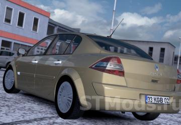 Renault Megane 2 version 2.3 for American Truck Simulator (v1.48.x)
