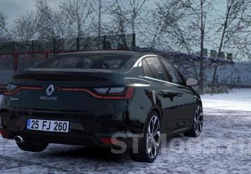 Renault Megane 4 version 2.0 for American Truck Simulator (v1.48.x)