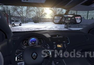 Renault Megane 4 version 2.0 for American Truck Simulator (v1.48.x)