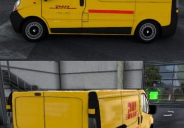 Renault Trafic 2013 version 1.0 for American Truck Simulator (v1.48.x)
