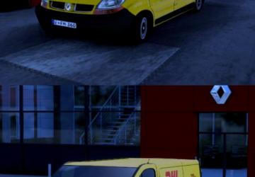 Renault Trafic 2013 version 1.0 for American Truck Simulator (v1.48.x)