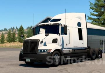 Reworked Western Star 5700XE version 1.8 for American Truck Simulator (v1.47.x)