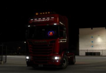 RJL Scania R, Streamline & T for ATS version 1.0 for American Truck Simulator (v1.38.x, 1.39.x)