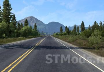 Route Alaska version 1.7 for American Truck Simulator (v1.49.x)